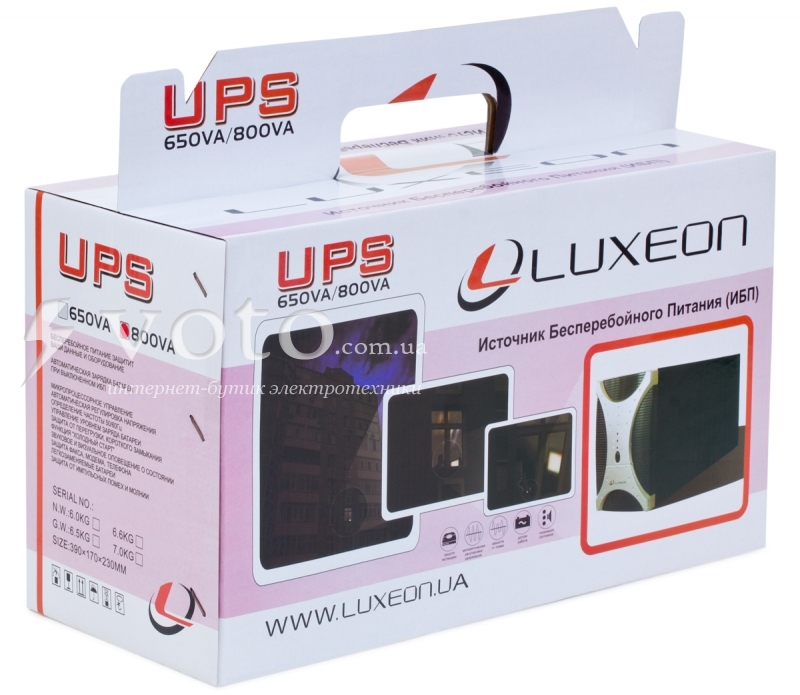 Luxeon ups 800a инструкция